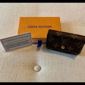 Authentic Louis Vuitton Porte Monnaie Coin Purse/Card Case
